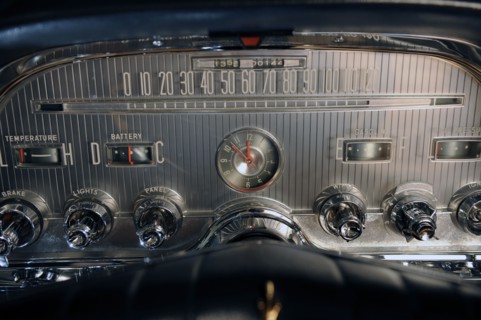 Chrysler Imperial convertible 1959. Artist: Simon Clay.