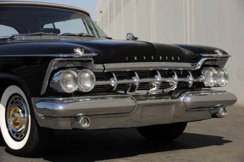 Chrysler Imperial convertible 1959. Artist: Simon Clay.