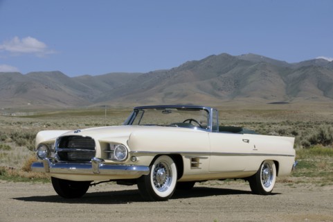 Dual Ghia 1957. Artist: Simon Clay.