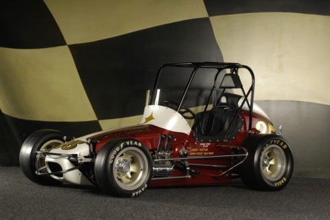 Edmunds midget race car 1976. Artist: Simon Clay.