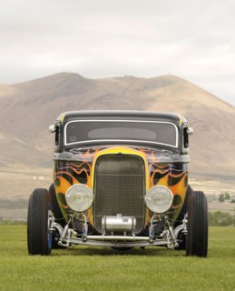 Ford Coupe Custom 1934. Artist: Simon Clay.