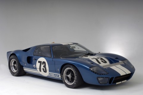 Ford GT40 Daytona prototype 1965. Artist: Simon Clay.