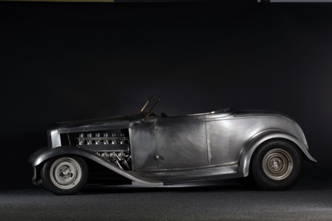 Ford Hot rod custom metal body 1934. Artist: Simon Clay.