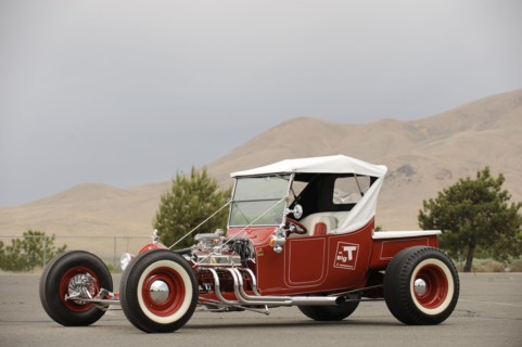 Ford the big t show Custom rod 1923. Artist: Simon Clay.