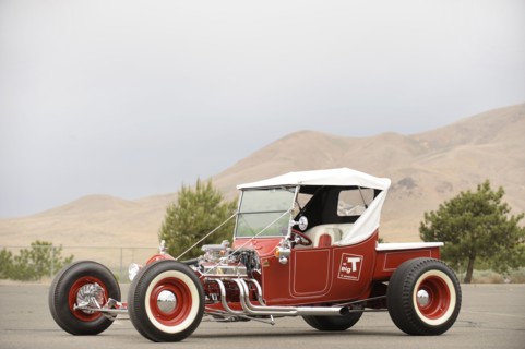 Ford the big t show Custom rod 1923. Artist: Simon Clay.