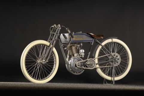 Harley Davidson Racer 1913. Artist: Simon Clay.