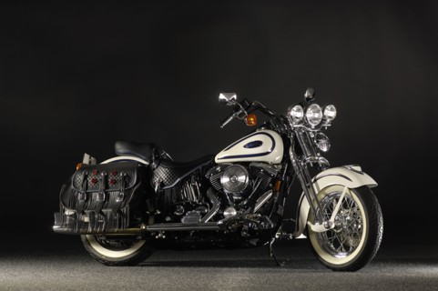 Harley Davidson soft tail springer 2005. Artist: Simon Clay.
