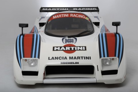 Lancia Martini Le Mans car chasis no 0007 1983. Artist: Simon Clay.