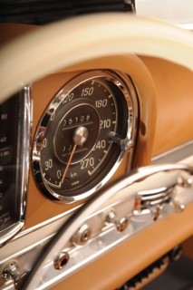 Mercedes Benz 300 SL roadster 1958. Artist: Simon Clay.