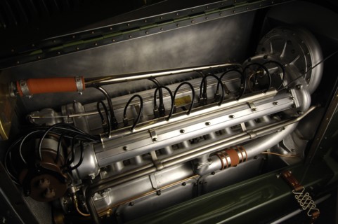 MILLER 122 supercharged 1923. Artist: Simon Clay.