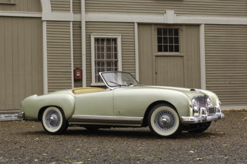 Nash Healey 1953. Artist: Simon Clay.