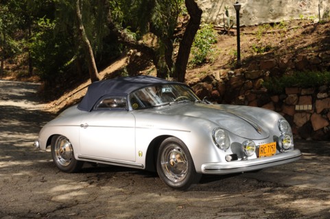 Porsche Speedster 356 1600 Super 1958. Artist: Simon Clay.