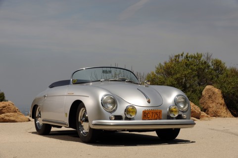 Porsche Speedster 356 1600 Super 1958. Artist: Simon Clay.