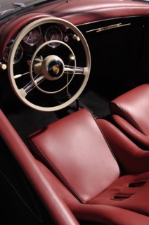 1956 Porsche Spyder - James Dean replica. Artist: Simon Clay.
