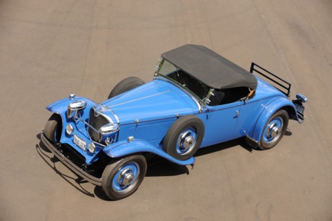Ruxton model c roadster 1932. Artist: Simon Clay.