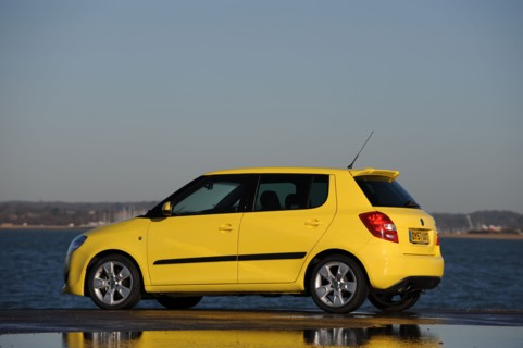 SKODA Fabia 2007. Artist: Simon Clay.