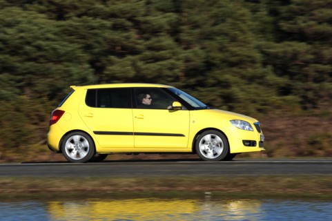 SKODA Fabia 2007. Artist: Simon Clay.