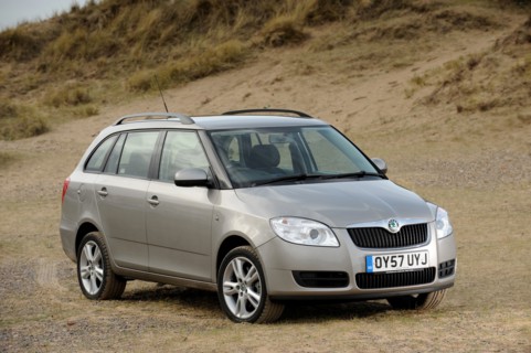 Skoda Fabia Estate 2007. Artist: Simon Clay.