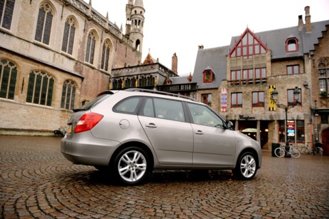 Skoda Fabia Estate 2007. Artist: Simon Clay.