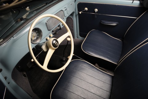 VW Beetle 1957. Artist: Simon Clay.