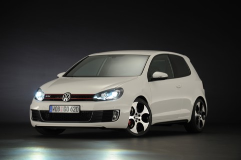 VW Golf GTI mk 6 2008. Artist: Simon Clay.