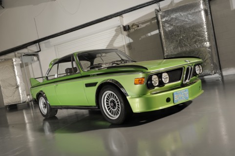 BMW 3.0 CSL BAT 1975. Artist: Simon Clay.