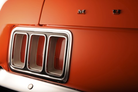Ford Mustang Boss 429 1970. Artist: Simon Clay.