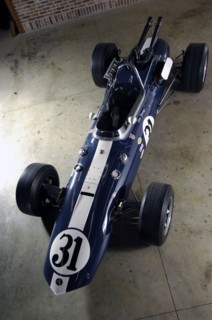 Gurney Eagle racing car 1966. Artist: Simon Clay.