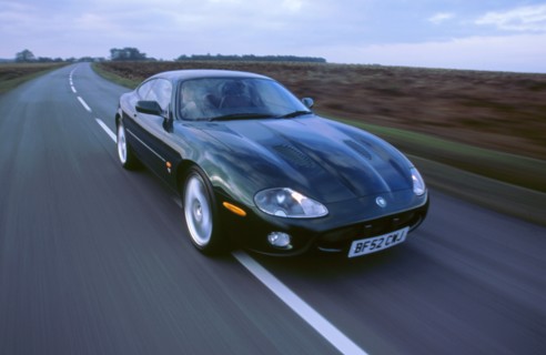 2002 Jaguar XKR coupe. Artist: Unknown.