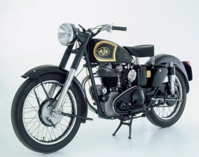 1951 AJS 500. Artist: Unknown.