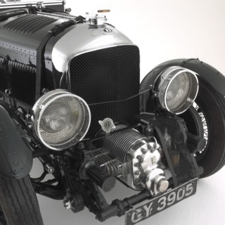 1930 Bentley 4.5 litre blower. Artist: Unknown.