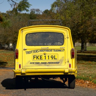 Trotter's Reliant Van from 'Only Fools and Horses' tv programme. Creator: Unknown.