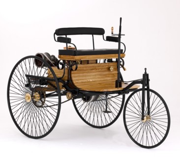 1885 Benz Three Wheeler. Artist: Unknown.