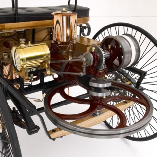 1885 Benz Three Wheeler. Artist: Unknown.