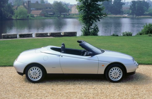 1997 Alfa Romeo spider twin spark 16v. Artist: Unknown.