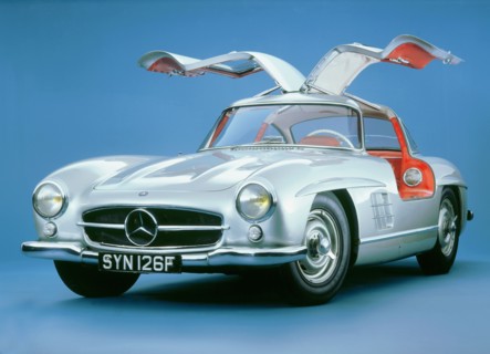 1957 Mercedes Benz 300 SL Gullwing. Artist: Unknown.