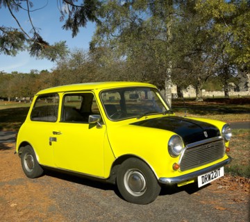 Mr.Bean's Mini from the tv programme of the same name. Artist: Unknown.