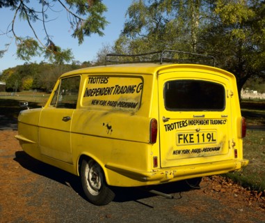 Trotter's Reliant Van from 'Only Fools and Horses' tv programme. Creator: Unknown.