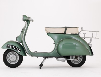 1950 Douglas Vespa 152-L2 scooter. Artist: Unknown.