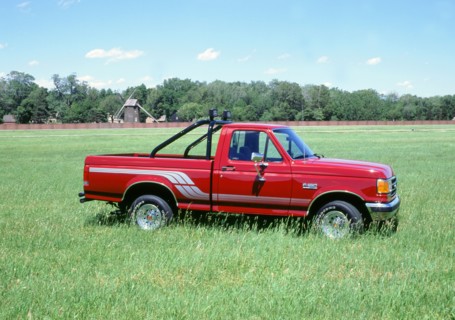 1991 Ford F150 pick up truck. Artist: Unknown.