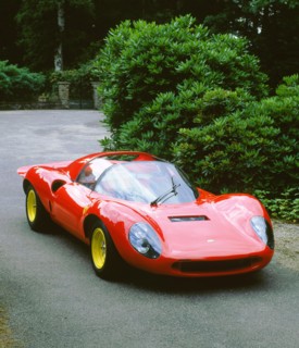 1966 Ferrari 206S Dino. Artist: Unknown.