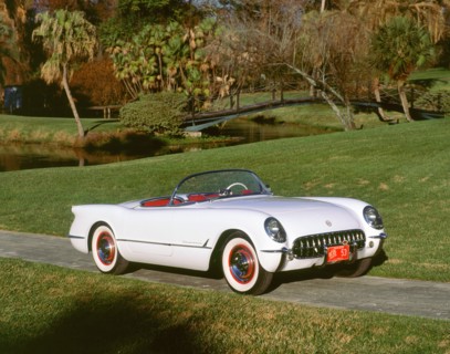 1953 Chevrolet Corvette. Artist: Unknown.