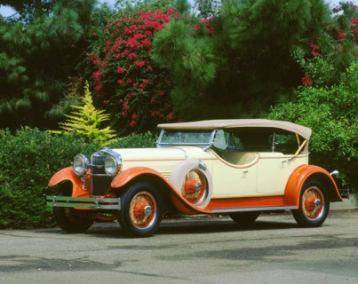 1929 Stutz model M Straight 8. Artist: Unknown.