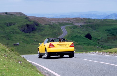 1998 Mercedes Benz SLK 230. Artist: Unknown.