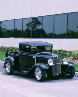 1932 Ford model B customised truck. Artist: Unknown.