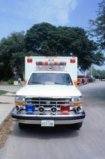 American Ford Ambulance, 1994. Artist: Unknown.