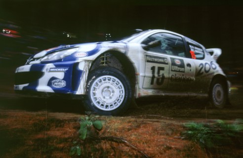 1999 Peugeot 206 WRC Network Q Rally, Gronholm. Artist: Unknown.