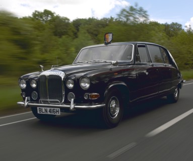 1970 Daimler Vanden Plas DS 420 limousine. Ex Queen Mother. Artist: Unknown.