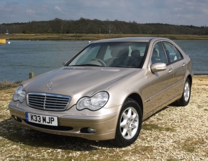 2002 Mercedes Benz  C220 cdi. Artist: Unknown.