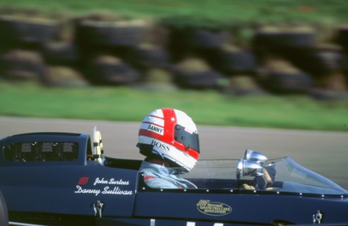 Danny Sullivan, 1998 Goodwood revival meeting. Artist: Unknown.